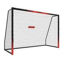 Hudora Fussballtor Pro Tect 300 Advanced (hochwertig, langlebig, einfacher Aufbau) schwarz - 300x200x120cm